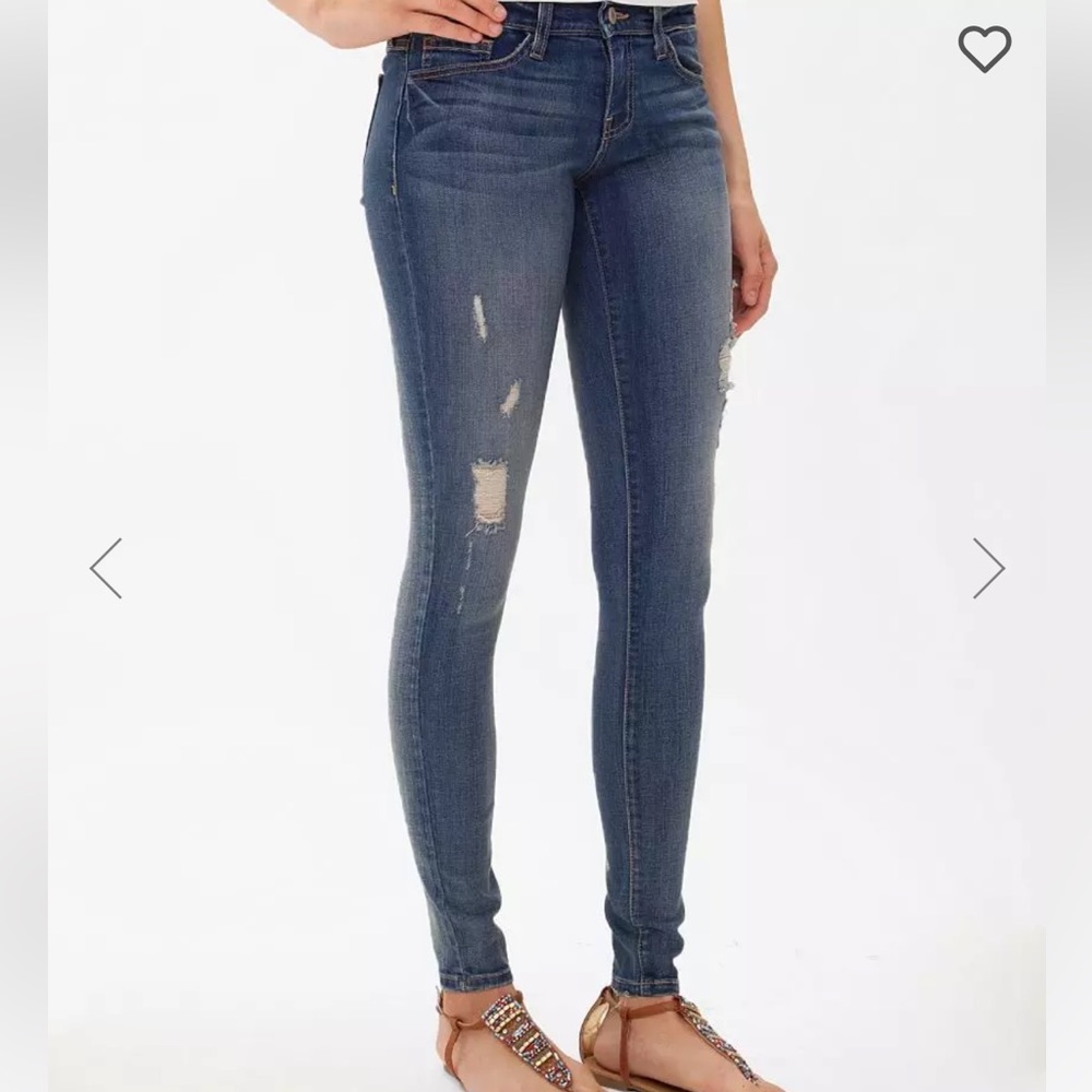 Flying monkey skinny jeans